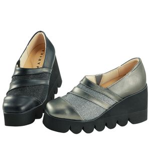 BELLUNA（ベルーナ）の「４Ｅ異素材切替キャタピラーシューズ（スリッポン）」｜詳細画像