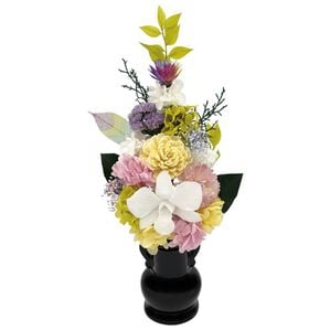 「虹色のお供え用プリザーブドフラワー　千鶴（仏壇・仏具）」｜1