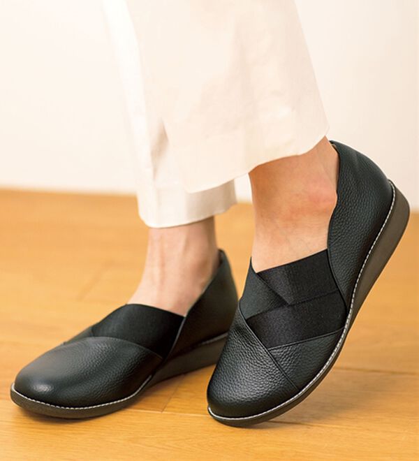 ルフラン（ルフラン）の「＜メディフィット＞５Ｅストレッチスリッポン（スリッポン）」｜詳細画像