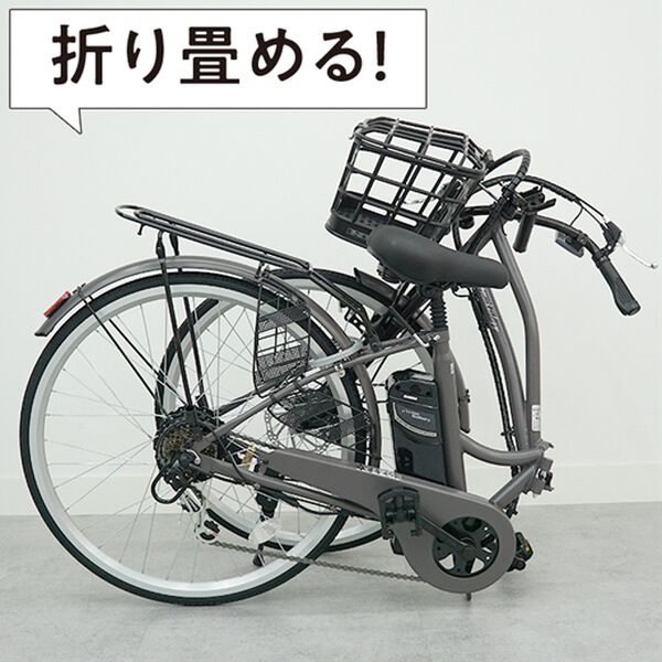 「折りたためるノーパンク電動自転車（エクササイズ）」｜詳細画像