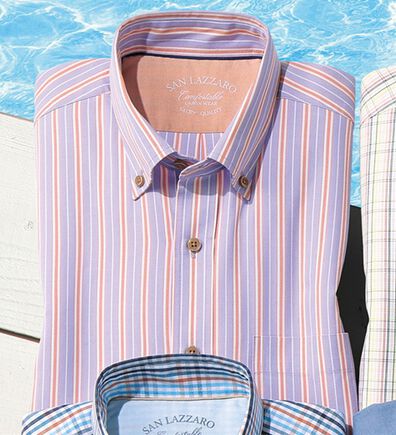 「大人のサマーオックス半袖シャツ（メンズシャツ）」