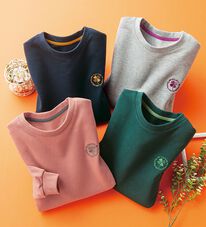 ルフラン（ルフラン）の「【４色組】ゆったり着こなす柔らかトレーナー（トレーナー・スウェット）」