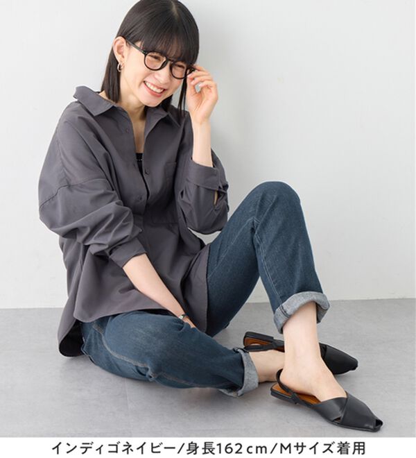 Viola e Viola（ヴィオラ エ ヴィオラ）の「【楽ストレッチ】デニムレギンスパンツ（フルレングスパンツ）」｜詳細画像