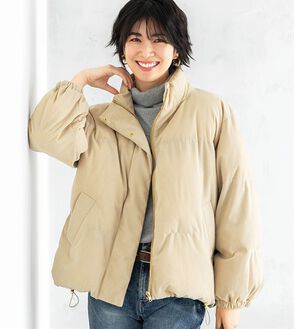 BELLUNA（ベルーナ）の「コーデュロイ素材中わたジャケット（ショートコート）」｜詳細画像