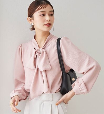 RANAN（ラナン）の「ボウタイリボンブラウス（ブラウス）」