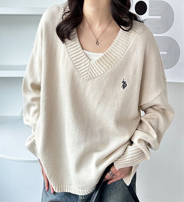 I*y様 マーク＆ロナ Vネックプルオーバー サイズXL 【公式通販】