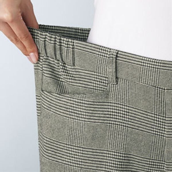 BELLUNA（ベルーナ）の「サイズ満載！柔らかセミワイドパンツ（ワイドパンツ・ガウチョ）」｜詳細画像