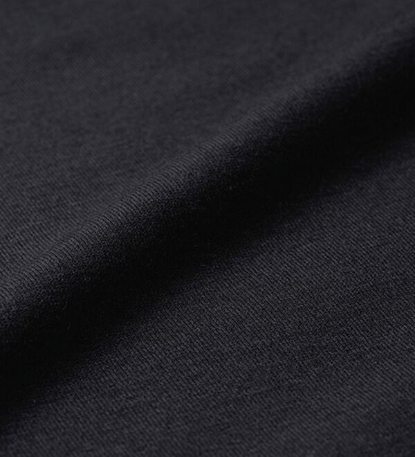 RANAN（ラナン）の「チェック柄異素材使いTシャツ（カットソー）」｜詳細画像