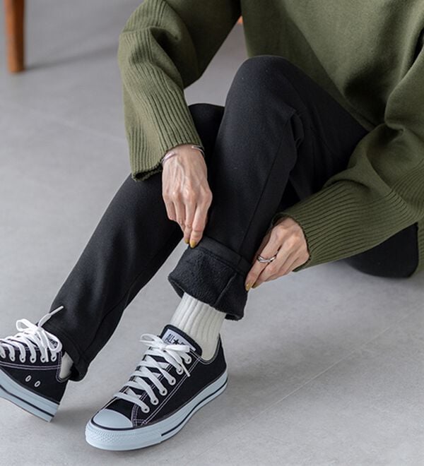 BELLUNA（ベルーナ）の「まるではく毛布！静電防止付裏ファーレギンス（スパッツ・レギンス）」｜詳細画像