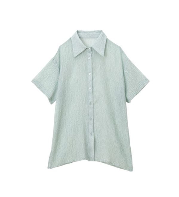 GeeRA（ジーラ）の「ニュアンスワッシャーシアーシャツ（シャツ）」｜詳細画像