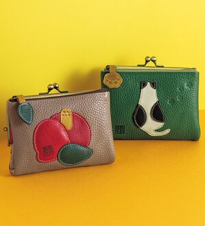 野村修平監修＞本革がま口折財布 - ベルーナ【公式】