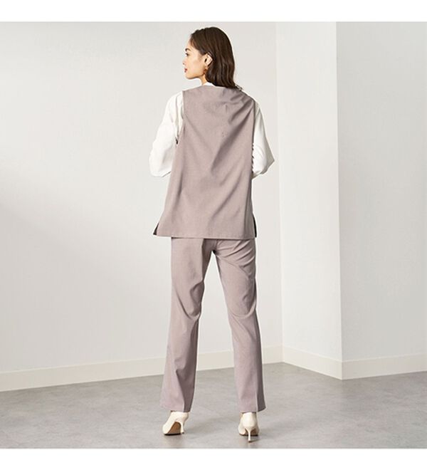 BELLUNA（ベルーナ）の「【４点セット】＜５つのラクが嬉しい！＞洗える！ストレッチ素材４点セットスーツ（その他スーツ）」｜詳細画像