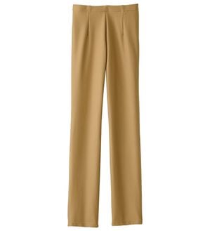 BELLUNA（ベルーナ）の「すっきり暖かストレッチスリムパンツ（フルレングスパンツ）」｜キャメル