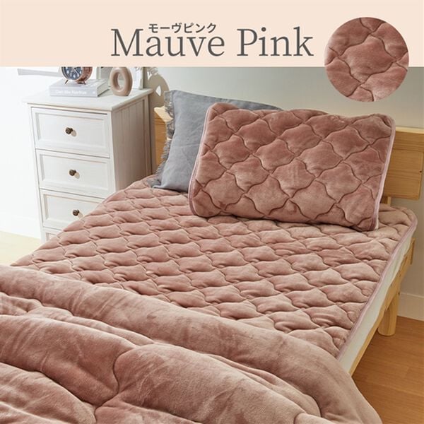 iellio（イエリオ）の「フランネルボリューム敷パッド・枕パッド＜吸湿発熱・抗菌防臭・あったか・敷きパッド＞（敷パッド）」｜詳細画像