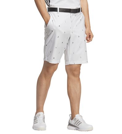「＜ａｄｉｄａｓ＞ゴルフ　ＥＸ－ＳＴＲＥＴＣＨＡＣＴＩＶＥ撥水　モノグラムショートパンツ（メンズハーフパンツ）」
