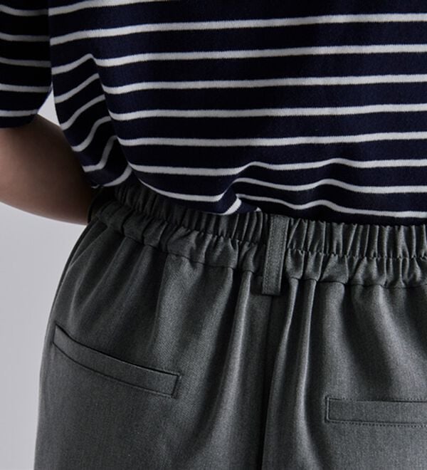 BELLUNA（ベルーナ）の「サマ見え！美脚タック使いワイドパンツ（ワイドパンツ・ガウチョ）」｜詳細画像