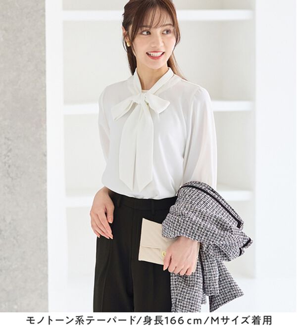 alotta（アロッタ）の「【選べるパンツ】洗える！３点セット着回し力抜群スーツ（パンツスーツ）」｜詳細画像