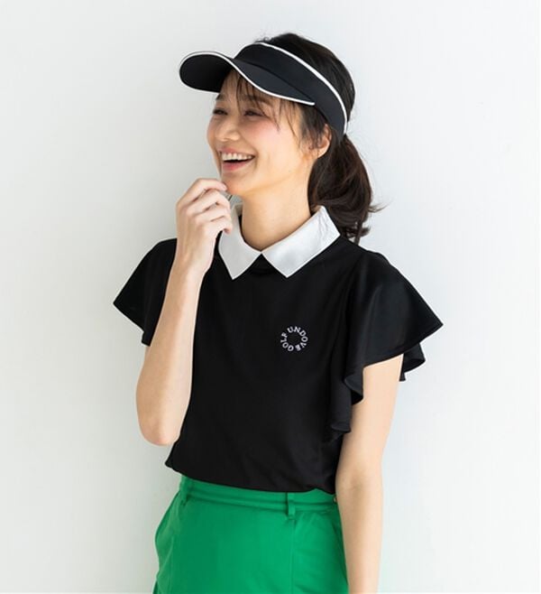 BELLUNA（ベルーナ）の「【三枝こころコラボ】袖フリルプルオーバー（カットソー）」｜詳細画像