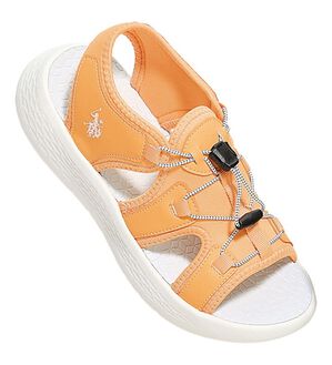 RANAN（ラナン）の「＜Ｕ．Ｓ．ＰＯＬＯ　ＡＳＳＮ．（ユーエス　ポロ　アッスン）＞超軽量！幅広レースアップスポーツサンダル（サンダル・ミュール）」｜オレンジベージュ