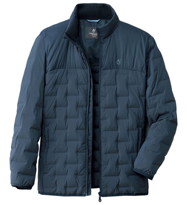 ダルタンボナパルト ダウンジャケット ネイビー 離れ 