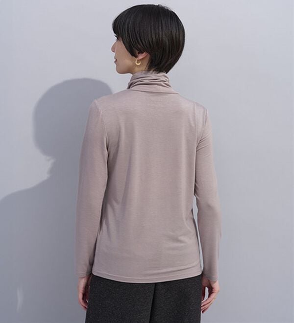 BELLUNA（ベルーナ）の「なめらかテンセル（ＴＭ）繊維ストレッチプルオーバー（カットソー）」｜詳細画像