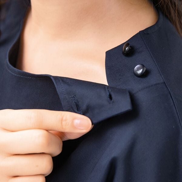 ルフラン（ルフラン）の「【３色組】アイロンいらずのお洒落なブラウス（ブラウス）」｜詳細画像