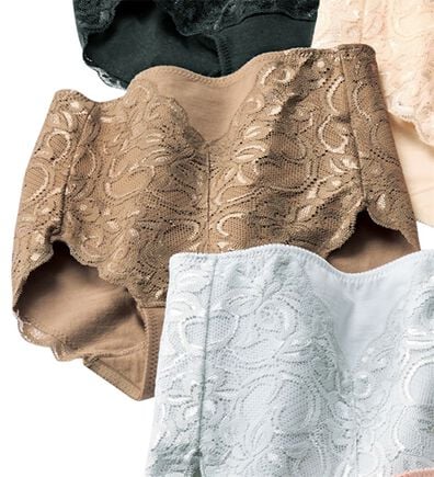 LAVIENNE（ラヴィエンヌ）の「レースがうれしいたっぷりショーツ　単品（ショーツ）」