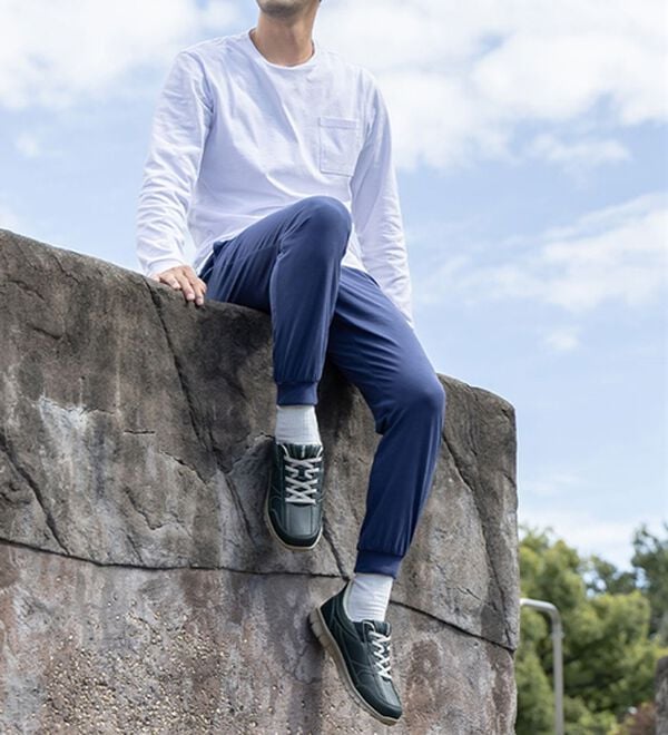 「＜ゴールデンベア＞かがまずラクチン！スポッとウォーキング（メンズスニーカー）」｜詳細画像