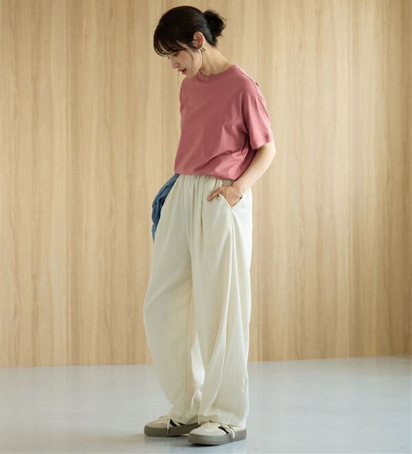 BELLUNA（ベルーナ）の「ヒンヤリ！綿１００％大人顔サマ見えＴシャツ（Tシャツ）」｜詳細画像