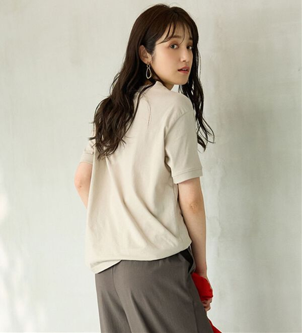 BELLUNA（ベルーナ）の「ヒンヤリ！綿１００％大人顔サマ見えＴシャツ（Tシャツ）」｜詳細画像