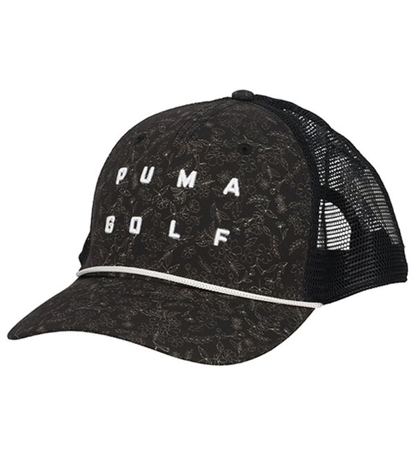 「＜ｐｕｍａ＞ＡＯＰ　トラッカーキャップ（メンズ帽子）」｜プーマブラック
