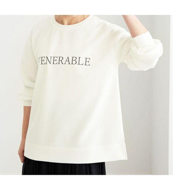 BELLUNA（ベルーナ）の「ロゴプリントダンボールプルオーバー（カットソー）」｜詳細画像