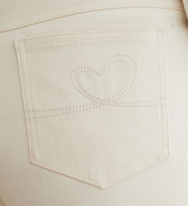 BELLUNA（ベルーナ）の「静電防止！蓄熱綿サテンストレッチカラーパンツ（フルレングスパンツ）」｜詳細画像