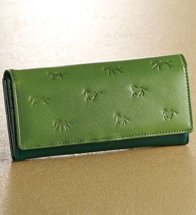 「イタリアンレザー使用　開運の馬財布（財布・パスケース）」