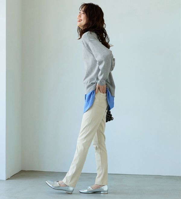 BELLUNA（ベルーナ）の「美ストレッチ素材レギンスパンツ【Ｐｒｉｍａ　Ｆｉｔ　Ｐａｎｔｓ】（スパッツ・レギンス）」｜詳細画像