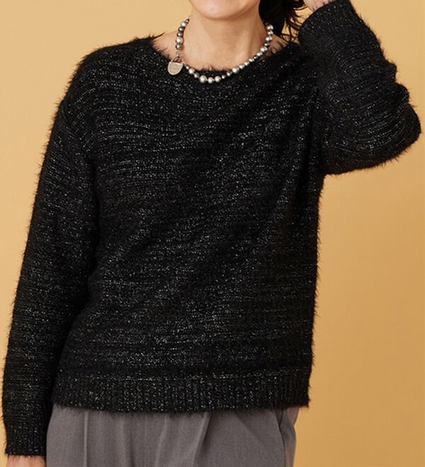 BELLUNA（ベルーナ）の「ふわふわシャギープルオーバー（ニット・セーター）」｜詳細画像
