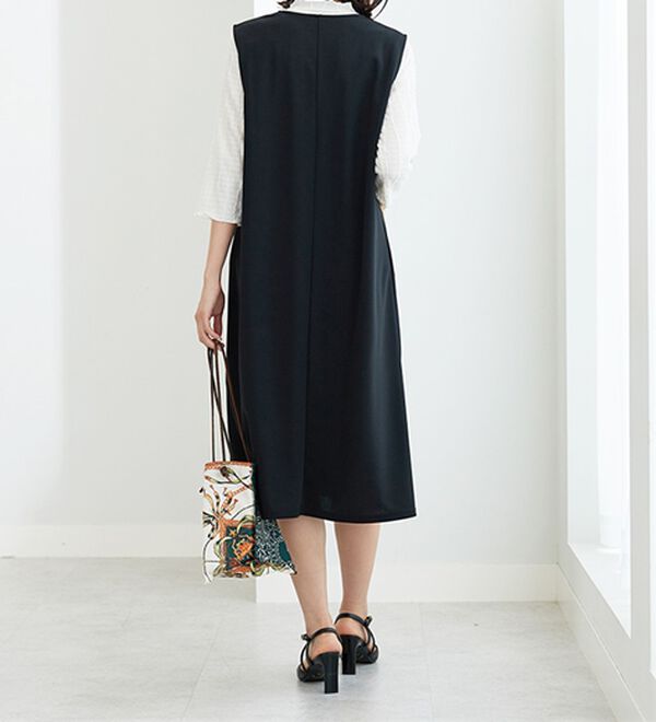 BELLUNA（ベルーナ）の「【2点セット】ジャカードプルオーバー＆ジャンスカセット（アンサンブル）」｜詳細画像