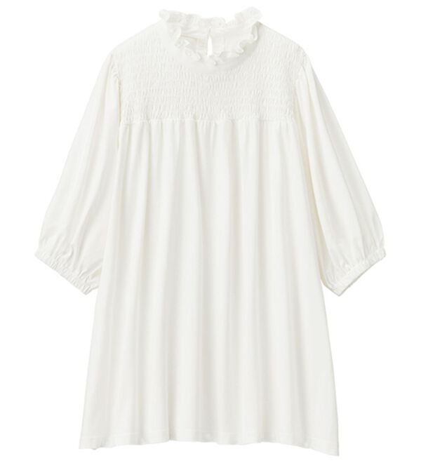 RANAN（ラナン）の「シャーリングパフスリーブチュニック（チュニック）」｜詳細画像