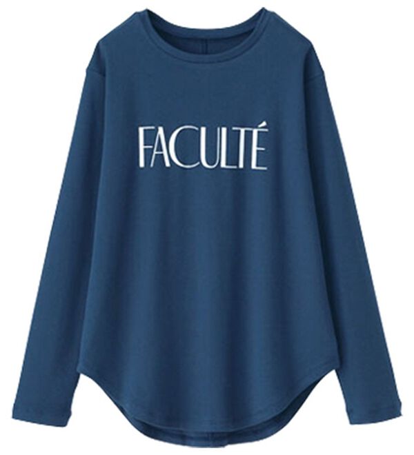 BELLUNA（ベルーナ）の「綿混ロゴＴシャツ（Tシャツ）」｜詳細画像