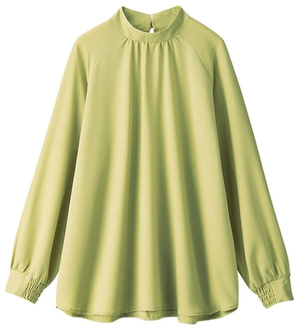 BELLUNA（ベルーナ）の「スタンド衿デザイン上品ブラウス（ブラウス）」｜詳細画像