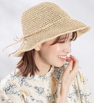 Viola e Viola（ヴィオラ エ ヴィオラ）の「シンプル細編みペーパーハット（帽子）」｜詳細画像