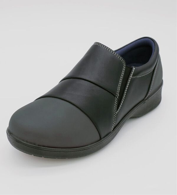 BELLUNA（ベルーナ）の「ゆったり５Ｅ配色美的ラインシューズ（スリッポン）」｜詳細画像