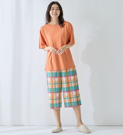 LAVIENNE（ラヴィエンヌ）の「ゆる涼カットソールームウェア（パジャマ・ルームウェア）」