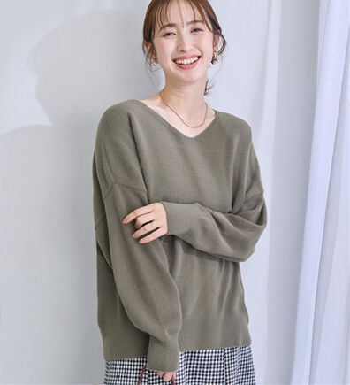 alotta（アロッタ）の「ゆるっとふんわりドルマンニット（ニット・セーター）」