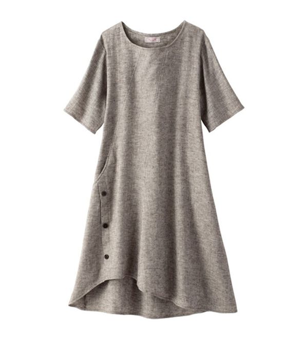 ルフラン（ルフラン）の「麻綿デザインスーツ＜アネモ＞（セットアップ）」｜詳細画像