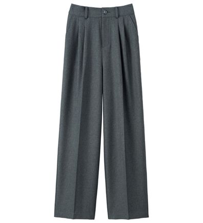 ルフラン（ルフラン）の「こ綺麗でこなれたウールライクパンツ（フルレングスパンツ）」