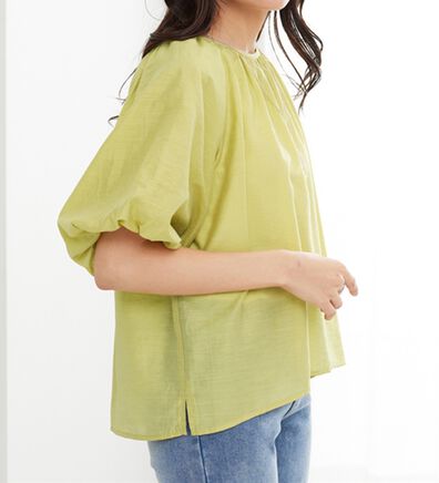 BELLUNA（ベルーナ）の「バルーン袖デザインブラウス（ブラウス）」