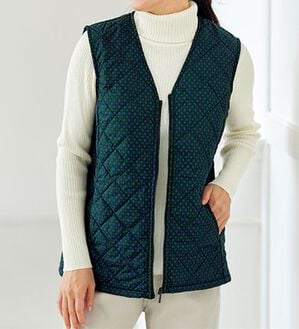 BELLUNA（ベルーナ）の「【マジ軽ウォーム】蓄熱保温キルトベスト（ポーチ付）（ベスト）」｜詳細画像