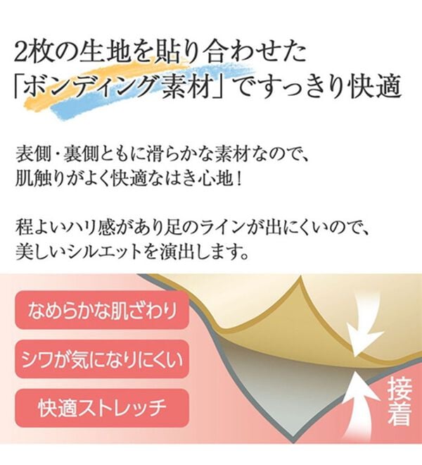 BELLUNA（ベルーナ）の「なめらかボンディング美脚ストレートパンツ（フルレングスパンツ）」｜詳細画像