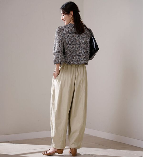 ルフラン（ルフラン）の「【３本組】軽いはき心地。コクーンパンツ（その他パンツ）」｜詳細画像